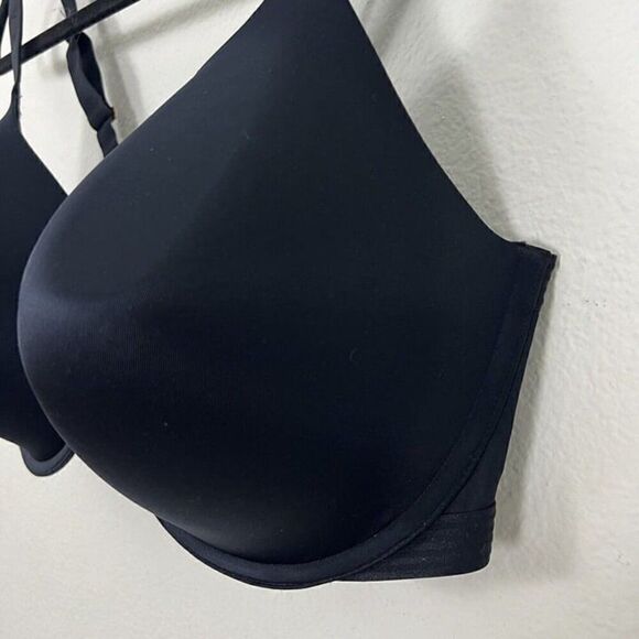 Savage X Fenty Women’s Black Padded Bra Plus Size 42H Solid Underwire NWOT - Picture 5 of 7